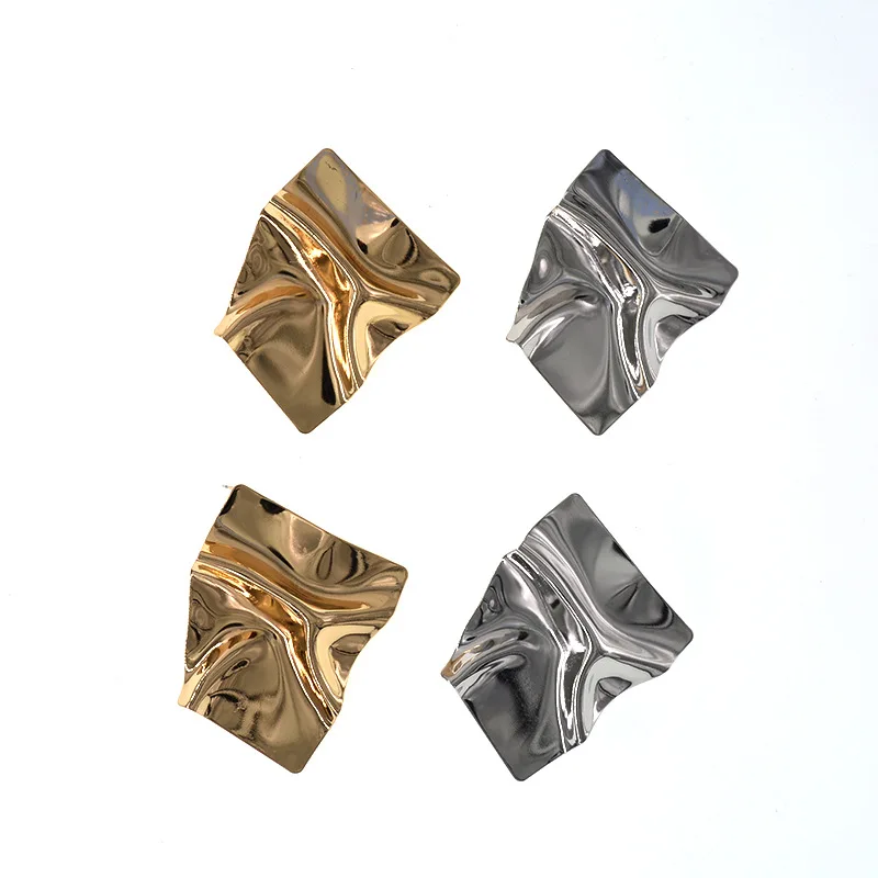 Baroque Earrings For Women Gold Irregular Square Stud Earings Dangle Hyperbole Eardrop Brincos Pendientes Party Jewelry
Baroque Earrings For Women Gold Irregular Square Stud Earings Dangle Hyperbole Eardrop Brincos Pendientes Party Jewelry