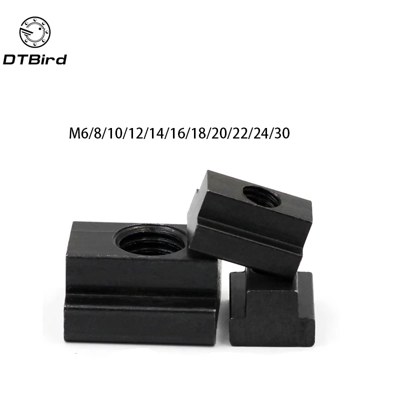 M6 M8 M10 M12 M14 M16 M18 M20 M22 M24 M30 Black Oxide Finish Grade 8.8 Carbon Steel T-Slot Nut Tapped Through Slot Nut T-nuts
M6 M8 M10 M12 M14 M16 M18 M20 M22 M24 M30 Black Oxide Finish Grade 8.8 Carbon Steel T-Slot Nut Tapped Through Slot Nut T-nuts