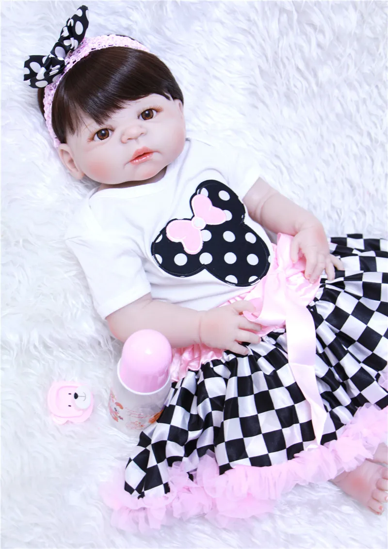 bebes reborn full body silicone reborn baby girl dolls 22" soft BJD dolls for child gift baby new born bonecas
bebes reborn full body silicone reborn baby girl dolls 22" soft BJD dolls for child gift baby new born bonecas