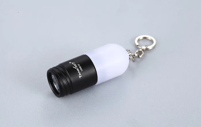 Tank007 USB10 мини фонарик свеотдиод CREE 150 люмен Мощность 1*18650 Мобильный поставляется