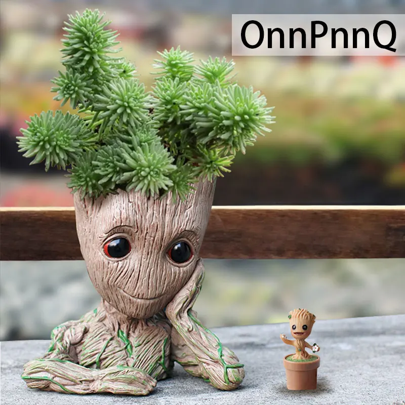 Home Decoration Desktop Ornaments Galactic Guard Groot The Flower Vase PVC Model Doll Flower Arrangement
Home Decoration Desktop Ornaments Galactic Guard Groot The Flower Vase PVC Model Doll Flower Arrangement