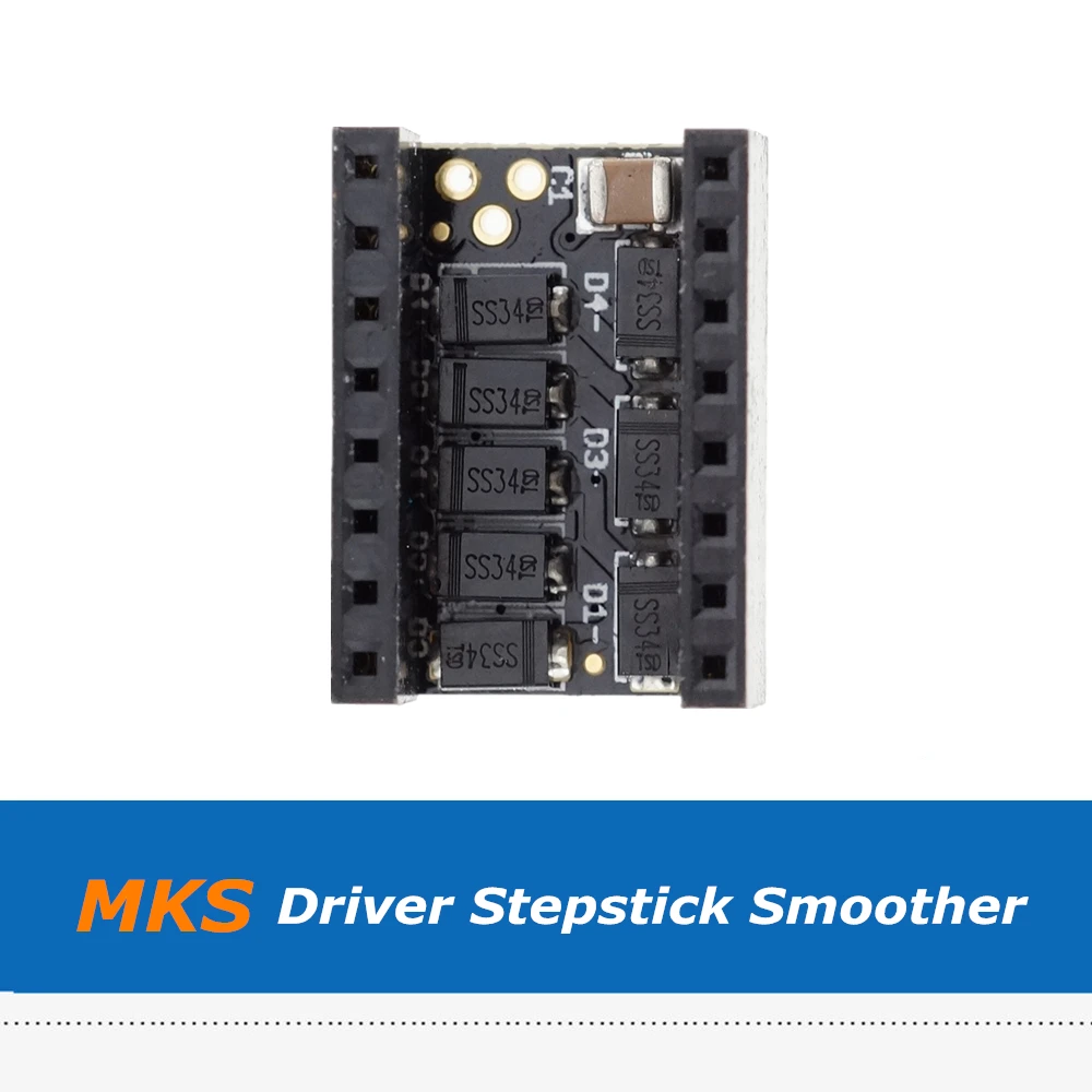 4pcs TMC2100 TMC2130 TMC2208 Silent Excellent Stability Stepper Motor StepStick Mute Driver with Protector Stepper Driver
4pcs TMC2100 TMC2130 TMC2208 Silent Excellent Stability Stepper Motor StepStick Mute Driver with Protector Stepper Driver