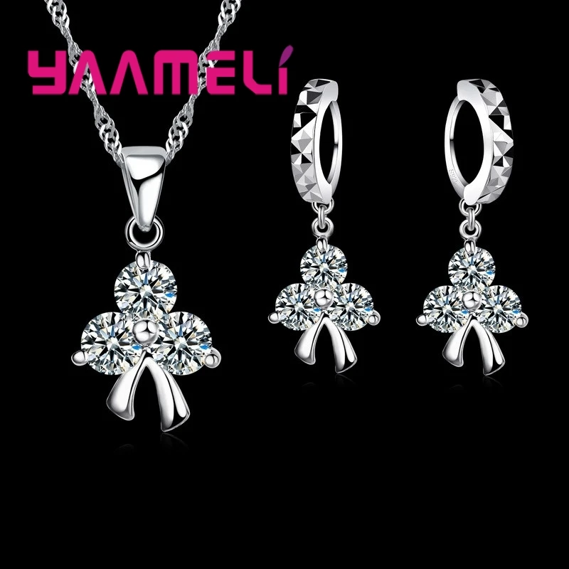 Fine 925 Sterling Silver Austrian Crystal Bridal Wedding Jewelry Sets Women Engagement Necklace Earring Sets Accessory
Fine 925 Sterling Silver Austrian Crystal Bridal Wedding Jewelry Sets Women Engagement Necklace Earring Sets Accessory