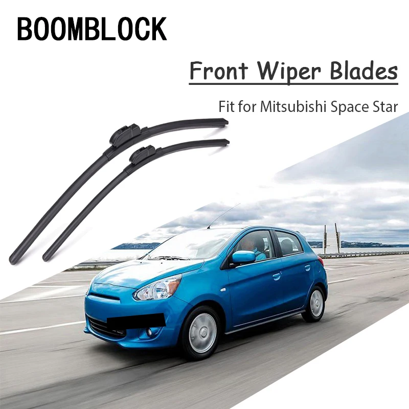 BOOMBLOCK 2PCS High Quality Front Windshield Wiper Blades For Mitsubishi Space Star 2017 2016 2015-1998 Accessories
BOOMBLOCK 2PCS High Quality Front Windshield Wiper Blades For Mitsubishi Space Star 2017 2016 2015-1998 Accessories