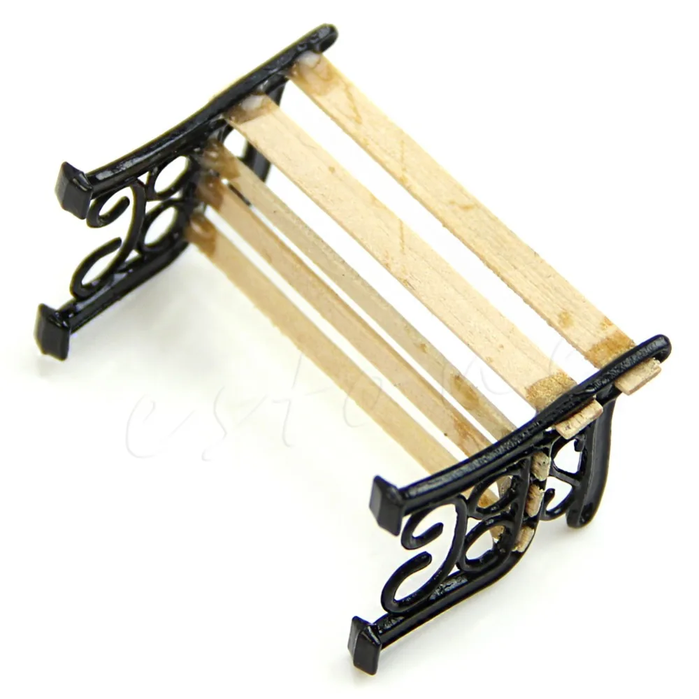 Hot Sale New Wooden Bench Metal Dolls House Miniature Garden Furniture Accessories 1:12
Hot Sale New Wooden Bench Metal Dolls House Miniature Garden Furniture Accessories 1:12