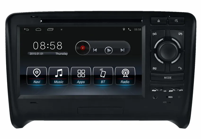 Головное устройство для Audi TT 2006 2013 Android 8 0 DVD плеер с GPS навигацией Bluetooth SD USB Wi Fi 4