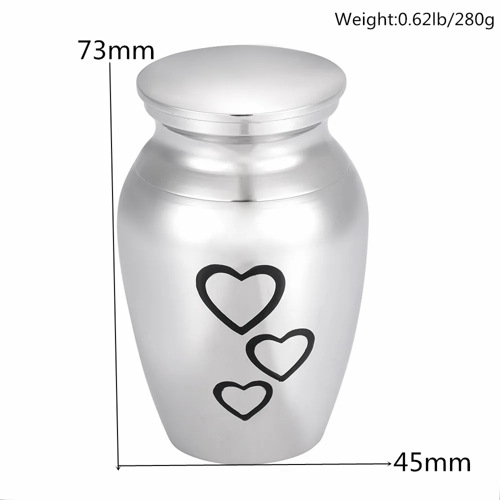 Different Heart Engraved Cremation Urns/Jars 73mm*45mm Shiny Human/Pet Memorial Ashes Holder Locket Urns+Free Display Box!!!
Different Heart Engraved Cremation Urns/Jars 73mm*45mm Shiny Human/Pet Memorial Ashes Holder Locket Urns+Free Display Box!!!