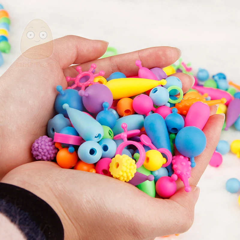 Toys For Girls 300pcs Pop Beads Toys Snap Together Jewelry Fashion Kit DIY Educational Kid's Toy Craft Gifts
Toys For Girls 300pcs Pop Beads Toys Snap Together Jewelry Fashion Kit DIY Educational Kid's Toy Craft Gifts