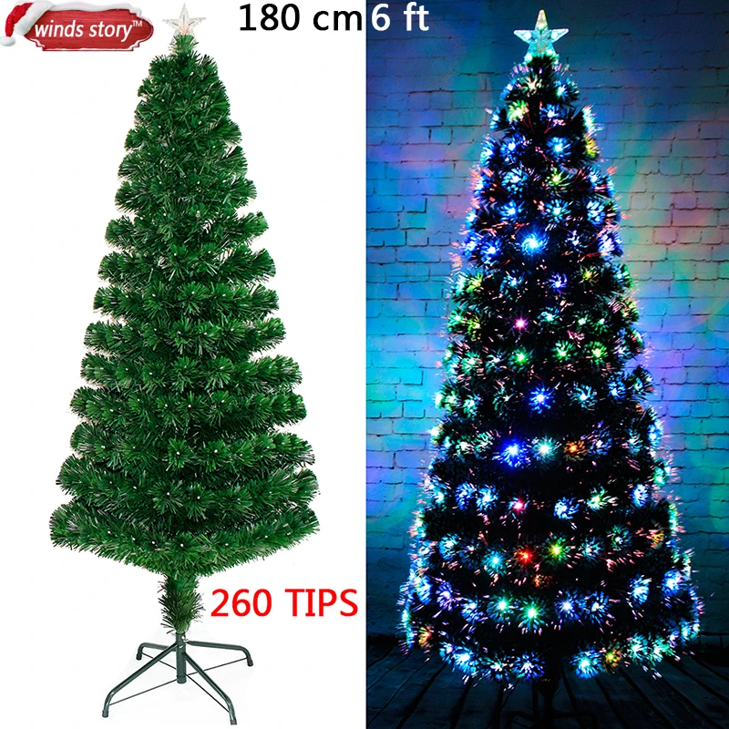 Christmas decorations 4'/5'/6' Fiber optic Christmas tree LED Colour Changing Traditional Artificial Green Flash Xmas tree gift
Christmas decorations 4'/5'/6' Fiber optic Christmas tree LED Colour Changing Traditional Artificial Green Flash Xmas tree gift