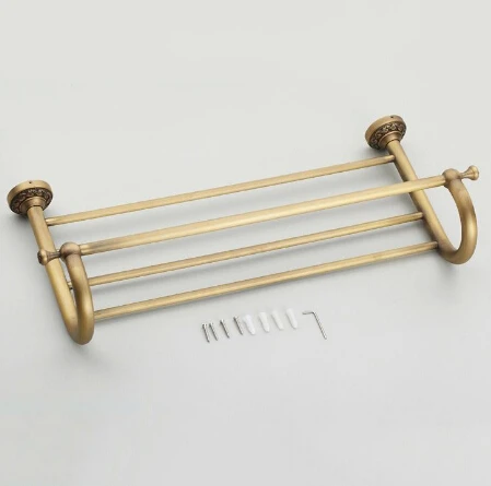 High Quality Wall Mounted Towel Rack Antique Towel Holder Copper Material Bathroom Accessories Towel Rail Holder Towel Shelf
High Quality Wall Mounted Towel Rack Antique Towel Holder Copper Material Bathroom Accessories Towel Rail Holder Towel Shelf