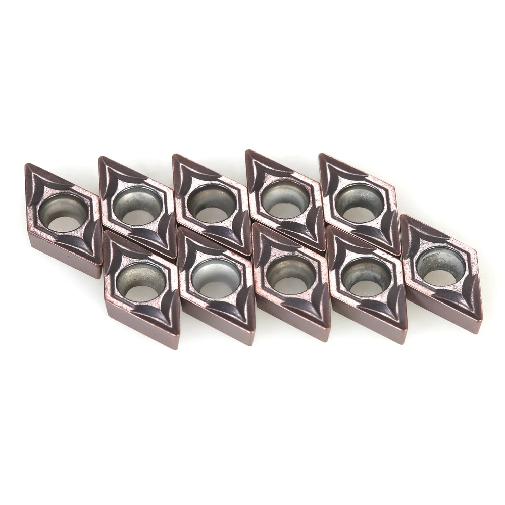 DCMT070204 VP15TF DCMT21.51 Carbide Inserts Cutter CNC Lathe Blades Cutter Turning Tool 10pcs/box
DCMT070204 VP15TF DCMT21.51 Carbide Inserts Cutter CNC Lathe Blades Cutter Turning Tool 10pcs/box