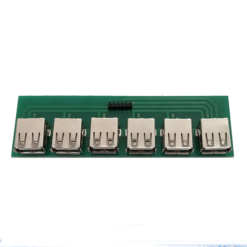 1pc USB 2.0 To DIP Adapter 6pin connector 6 USB Female Connector B Type PCB Converter Breadboard USB switch Board SMT Mother
1pc USB 2.0 To DIP Adapter 6pin connector 6 USB Female Connector B Type PCB Converter Breadboard USB switch Board SMT Mother