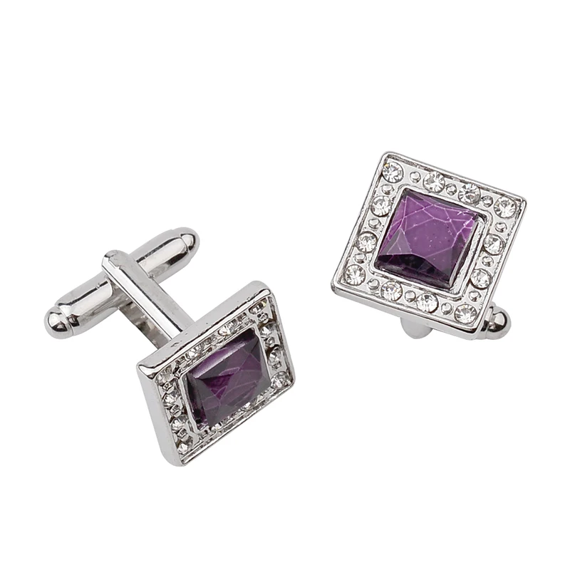 square crystal Cufflinks man purple Cuflink Photo frame shaped Cuff Links Button red blue clear cufflink French shirt cufflink
square crystal Cufflinks man purple Cuflink Photo frame shaped Cuff Links Button red blue clear cufflink French shirt cufflink