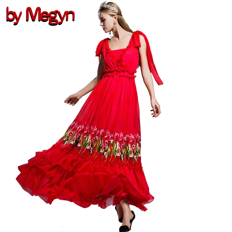 by Megyn 2019 ruffle floral embroidery long dress red sexy v-neck sleeveless elegant party maxi chiffon dress red black 2XL
by Megyn 2019 ruffle floral embroidery long dress red sexy v-neck sleeveless elegant party maxi chiffon dress red black 2XL