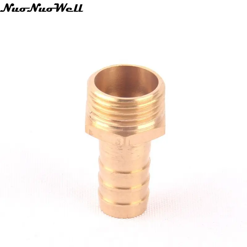 1/2" DN15 Male Thread 14mm Barb Hose Tail Pipe Connector 100% Brass Hose Tail Fitting for Water Gas Oil Accessories
1/2" DN15 Male Thread 14mm Barb Hose Tail Pipe Connector 100% Brass Hose Tail Fitting for Water Gas Oil Accessories