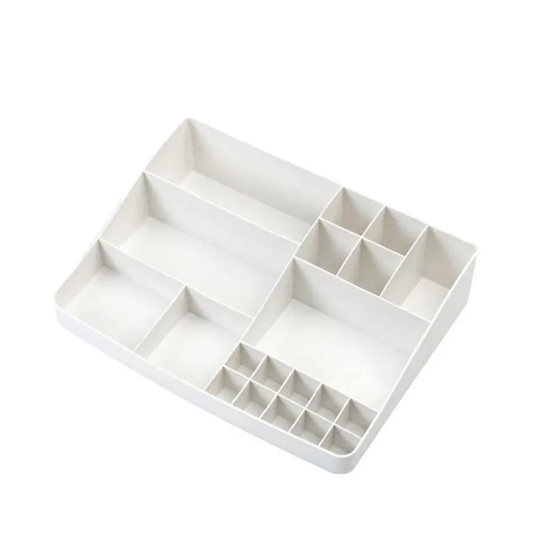 Пластиковое косметическое хранение Органайзер коробка ящик для посуды футляры