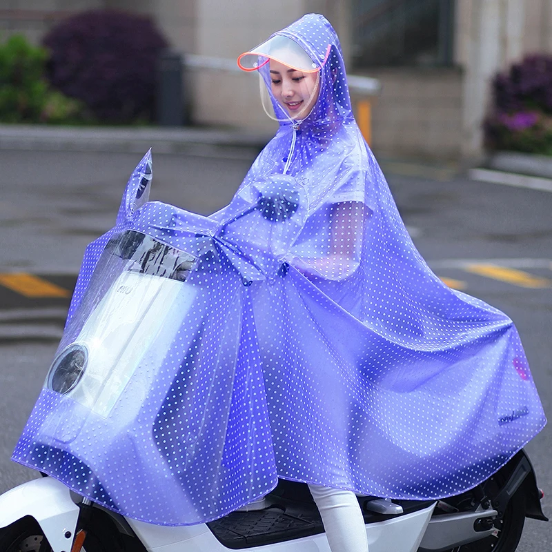 Electric Motorcycle Bike Raincoat Single Poncho Men and women Adult Transparent Rain Coat with Detachable Double Hat
Electric Motorcycle Bike Raincoat Single Poncho Men and women Adult Transparent Rain Coat with Detachable Double Hat