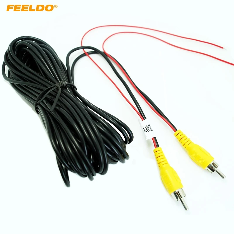FEELDO 5Pcs 10M Car RCA Reversing Camera Video Cable With Spcial Reversing/Backup Detecting Wire #AM4544
FEELDO 5Pcs 10M Car RCA Reversing Camera Video Cable With Spcial Reversing/Backup Detecting Wire #AM4544