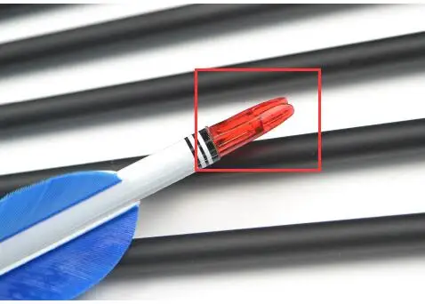 12 PcsRed Arrow Nock Suit Outer Diameter 7.6mm Arrow Shaft for Archery Hunting Shooting
12 PcsRed Arrow Nock Suit Outer Diameter 7.6mm Arrow Shaft for Archery Hunting Shooting