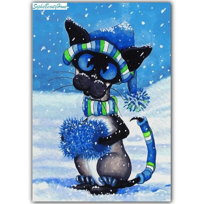 Sophie beauty home 5D diamond cross stitch decoration Diy cartoon blue cat painting embroidery wall stickers
Sophie beauty home 5D diamond cross stitch decoration Diy cartoon blue cat painting embroidery wall stickers