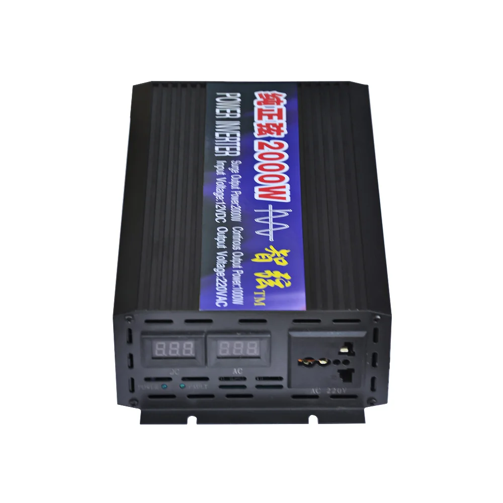 SUNYIMA 2000W Pure Sine Wave Car Power Inverter 12V/24V/48V To 220V Power Conversion Booster
SUNYIMA 2000W Pure Sine Wave Car Power Inverter 12V/24V/48V To 220V Power Conversion Booster
