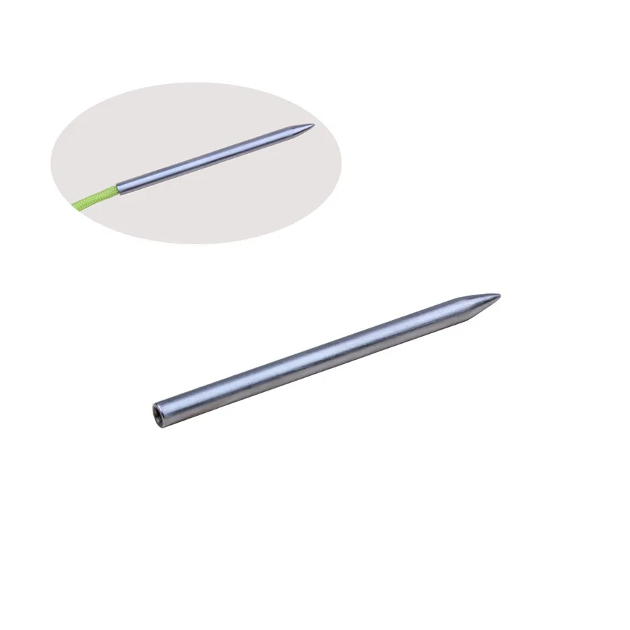 100pcs/lot Steel Paracord Needle With Screw Thread Shaft Tip Stiching Needle Fid For Kniting Weaving Pracord Bracelet Belt
100pcs/lot Steel Paracord Needle With Screw Thread Shaft Tip Stiching Needle Fid For Kniting Weaving Pracord Bracelet Belt