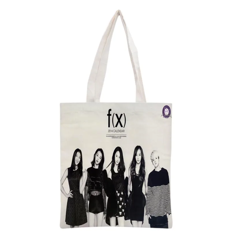 F(x) Handbag Korea-Pop printing canvas tote bag Reusable Foldable Canvas Women Bags 30x35cm custom your image
F(x) Handbag Korea-Pop printing canvas tote bag Reusable Foldable Canvas Women Bags 30x35cm custom your image