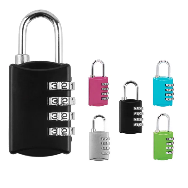 Resettable 4 Digit Combination Lock Travel Luggage Suitcase Bag Code Padlock for Backpacks Suitcases Personal Belongings Supply
Resettable 4 Digit Combination Lock Travel Luggage Suitcase Bag Code Padlock for Backpacks Suitcases Personal Belongings Supply
