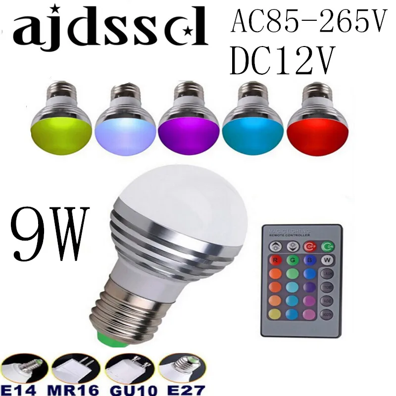100 шт. AC85V-265V E27 E14 GU10 MR16 RGB лампа для свечей 9 Вт светодиодная RGB точечная лампа волшебное рождественское освещение + пульт дистанционного управ...
100 шт. AC85V-265V E27 E14 GU10 MR16 RGB лампа для свечей 9 Вт светодиодная RGB точечная лампа волшебное рождественское освещение + пульт дистанционного управ...