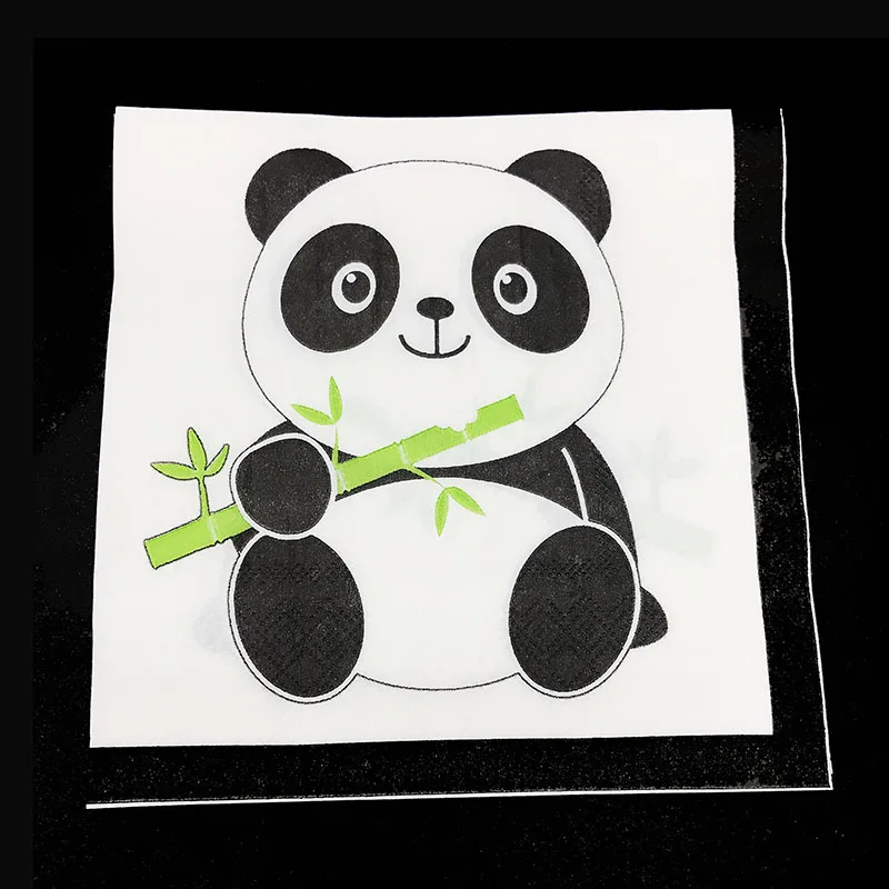 20pcs/pack Cute Panda theme disposable napkins Panda theme birthday party decoration Panda theme disposable paper napkins
20pcs/pack Cute Panda theme disposable napkins Panda theme birthday party decoration Panda theme disposable paper napkins