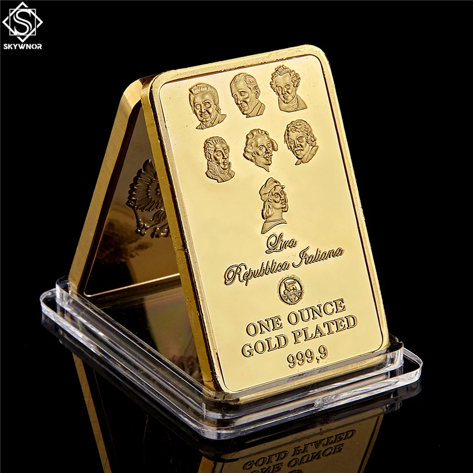 Gold Plated 999.9 The Collector Passione Per le aste Gold Bullion Bar Gorilla Souvenir Bar/Coin
Gold Plated 999.9 The Collector Passione Per le aste Gold Bullion Bar Gorilla Souvenir Bar/Coin
