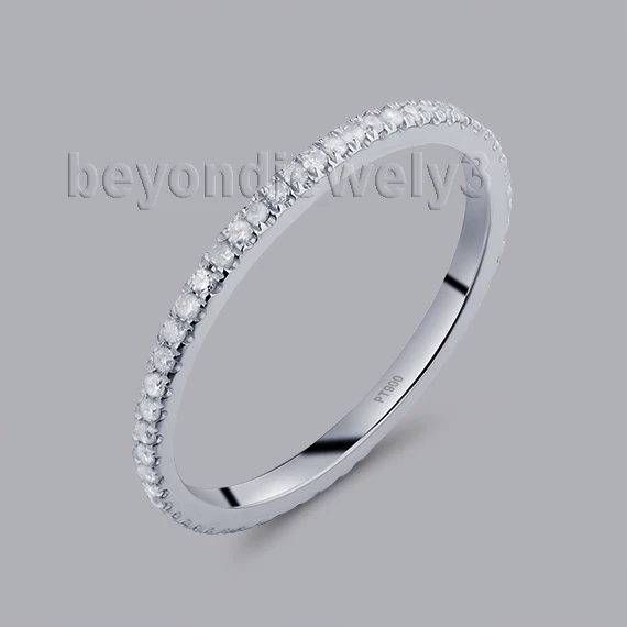 Contracted Platinum PT900 Wedding Ring Natural Diamonds 0.28ct Engagement Luxury Jewelry R0014
Contracted Platinum PT900 Wedding Ring Natural Diamonds 0.28ct Engagement Luxury Jewelry R0014