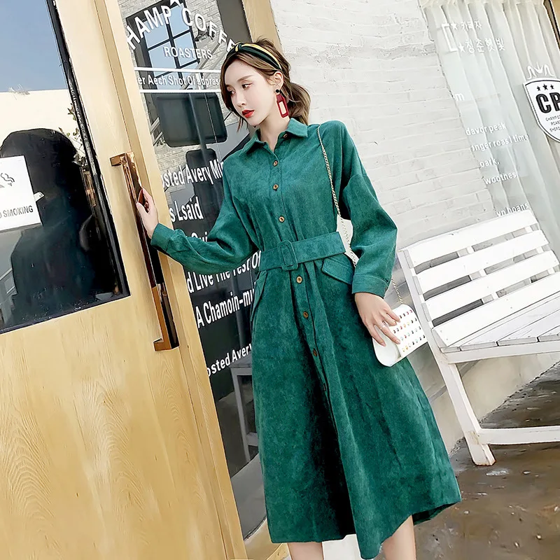 fashion woman Long Sleeve Corduroy Dress Women Autumn Winter Dress Women Casual Velvet Dress Elegant Sexy Party Dresses Vestidos
fashion woman Long Sleeve Corduroy Dress Women Autumn Winter Dress Women Casual Velvet Dress Elegant Sexy Party Dresses Vestidos