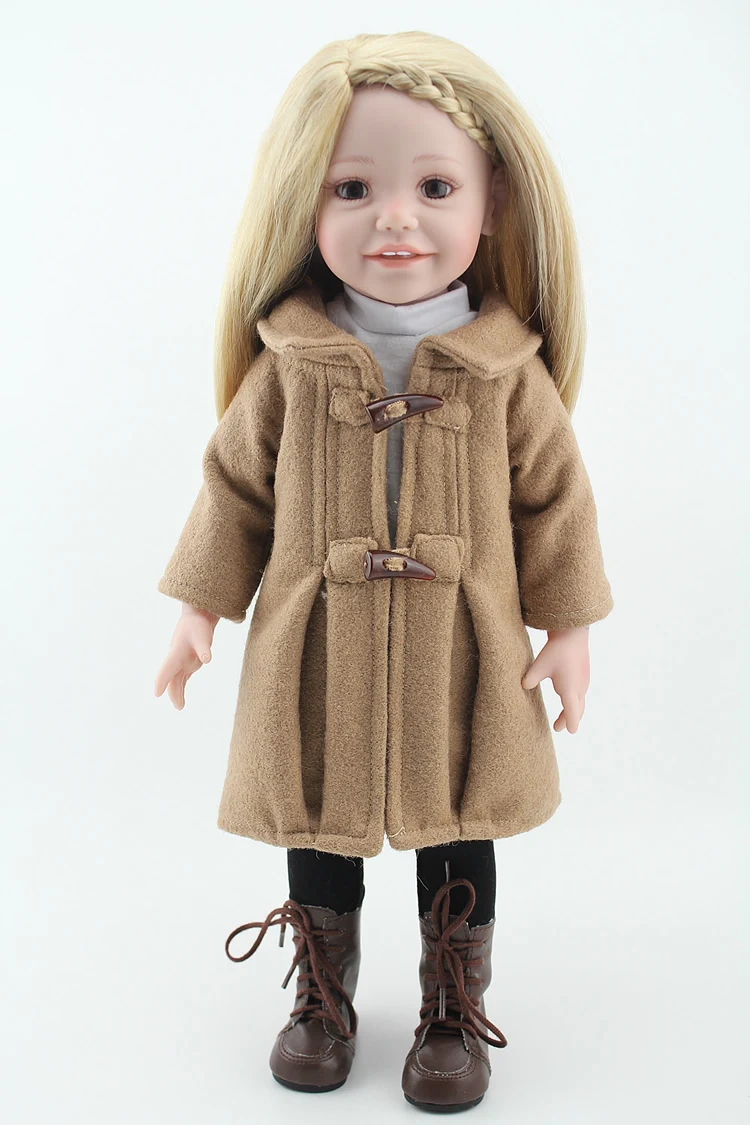 NPK 45cm Girl bebe reborn doll Full Body Vinyl Reborn baby American Dolls Realistic Doll Toys for Children gift Christmas Gift
NPK 45cm Girl bebe reborn doll Full Body Vinyl Reborn baby American Dolls Realistic Doll Toys for Children gift Christmas Gift
