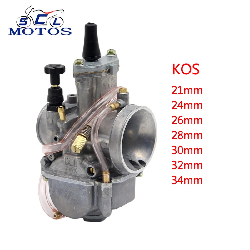 Карбюратор для мотоцикла sclmoto KOSO 21 24 26 28 30 32 34 мм Carb Power Race Scooter Motocross GY6 JOG CBR CR80 CR85R CR125