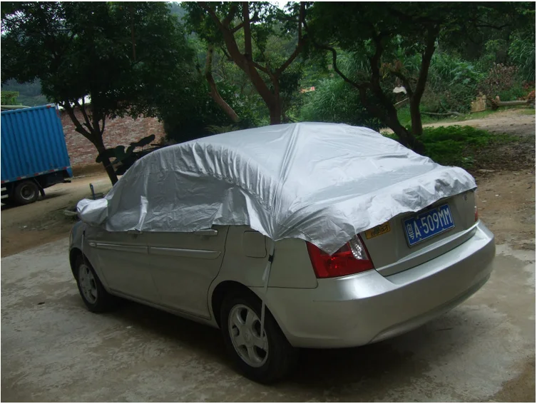 Nniversal Car Covers Prevent Heat Cold Snow Rain Half Car Cover PVC Coating Size XL 335 * 150cm
Nniversal Car Covers Prevent Heat Cold Snow Rain Half Car Cover PVC Coating Size XL 335 * 150cm