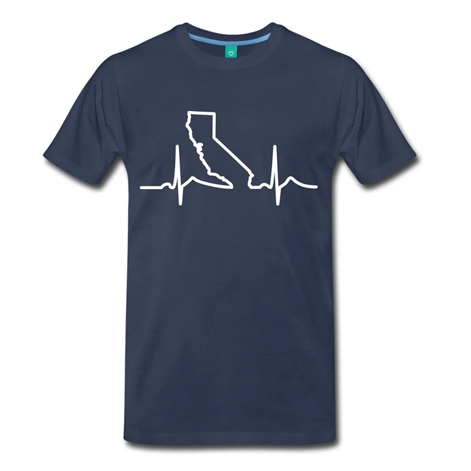 Футболка мужская с ЭКГ забавная рисунком сердечного ритма|movie t shirt|brand shirtt shirt |