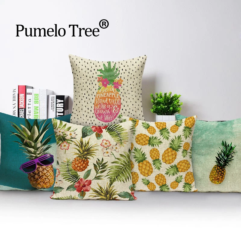 Tropical pattern pillow case pineapple pillow covers decorative Hot Sale throw pillows fruit cushions for sofa cover cushion
Tropical pattern pillow case pineapple pillow covers decorative Hot Sale throw pillows fruit cushions for sofa cover cushion