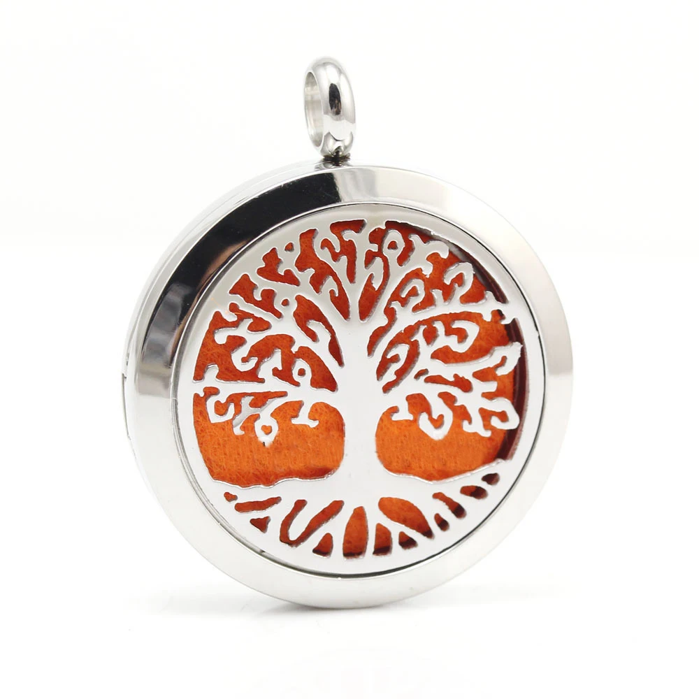 10pcs/lot 30mm Stainless Steel Round Tree Essential Oil Diffuser Perfume Locket Pendant
10pcs/lot 30mm Stainless Steel Round Tree Essential Oil Diffuser Perfume Locket Pendant