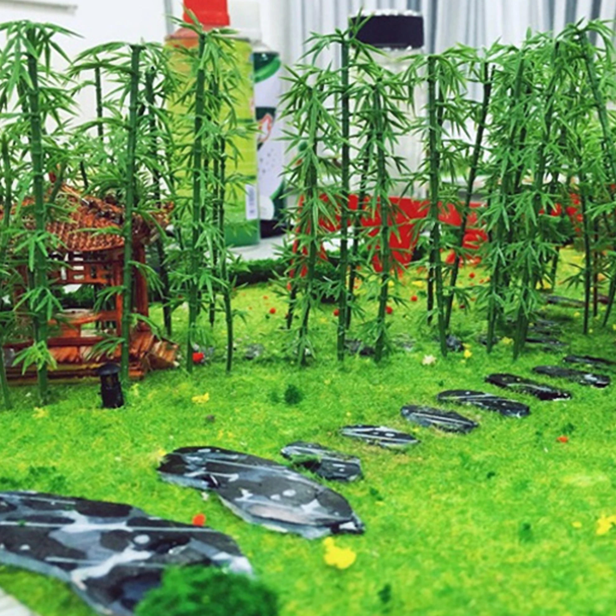 6cm green bamboo model for model trains layout ARCHITECTURAL MODEL MAKING Miniature scale model bamboo
6cm green bamboo model for model trains layout ARCHITECTURAL MODEL MAKING Miniature scale model bamboo