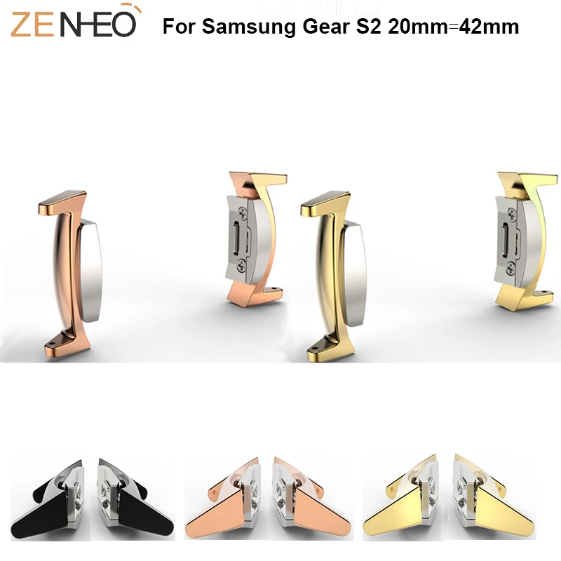 20mm Stainless Steel Watch Adapter For Samsung Gear S2 Replacement Smart Barcelet For Samsung Gear S2 watchband accessioes
20mm Stainless Steel Watch Adapter For Samsung Gear S2 Replacement Smart Barcelet For Samsung Gear S2 watchband accessioes