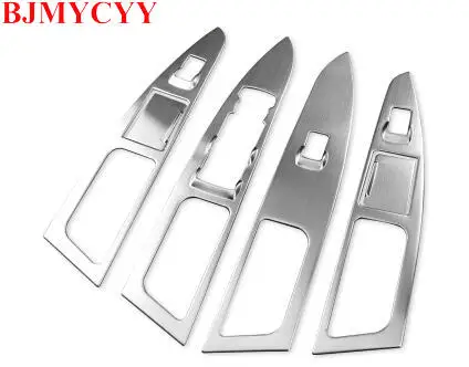 BJMYCYY 4PCS/SET Stainless steel decoration frame for car window lifting panel for new ford mondeo 2013-2018
BJMYCYY 4PCS/SET Stainless steel decoration frame for car window lifting panel for new ford mondeo 2013-2018