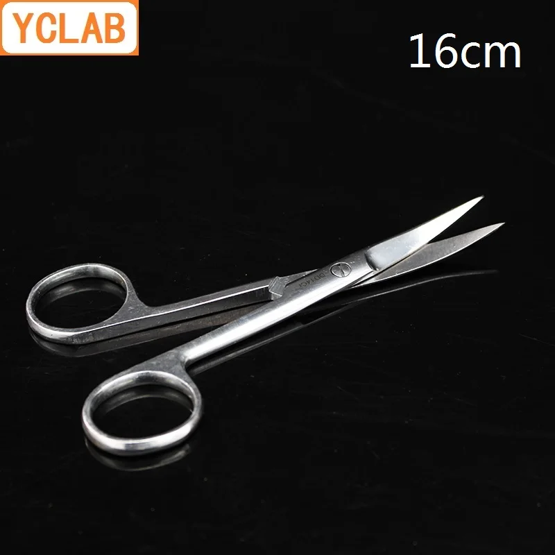 YCLAB 16cm Elbow Scissors Stainless Steel Operation Dissecting Removal Stitch Laboratory Medical Household
YCLAB 16cm Elbow Scissors Stainless Steel Operation Dissecting Removal Stitch Laboratory Medical Household