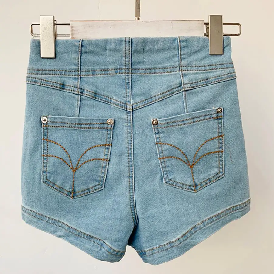 Denim Short Women 2019 Summer Solid Blue black High Waist Zipper Pocket Short Fashion Slim Sexy Mini denim short H186
Denim Short Women 2019 Summer Solid Blue black High Waist Zipper Pocket Short Fashion Slim Sexy Mini denim short H186