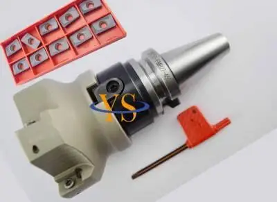 Новая лицевая фреза BT40 M16 FMB32 60L + BAP400R 100-32-6T + 10 шт. APMT1604, карбидная вставка, ЧПУ фреза
Новая лицевая фреза BT40 M16 FMB32 60L + BAP400R 100-32-6T + 10 шт. APMT1604, карбидная вставка, ЧПУ фреза