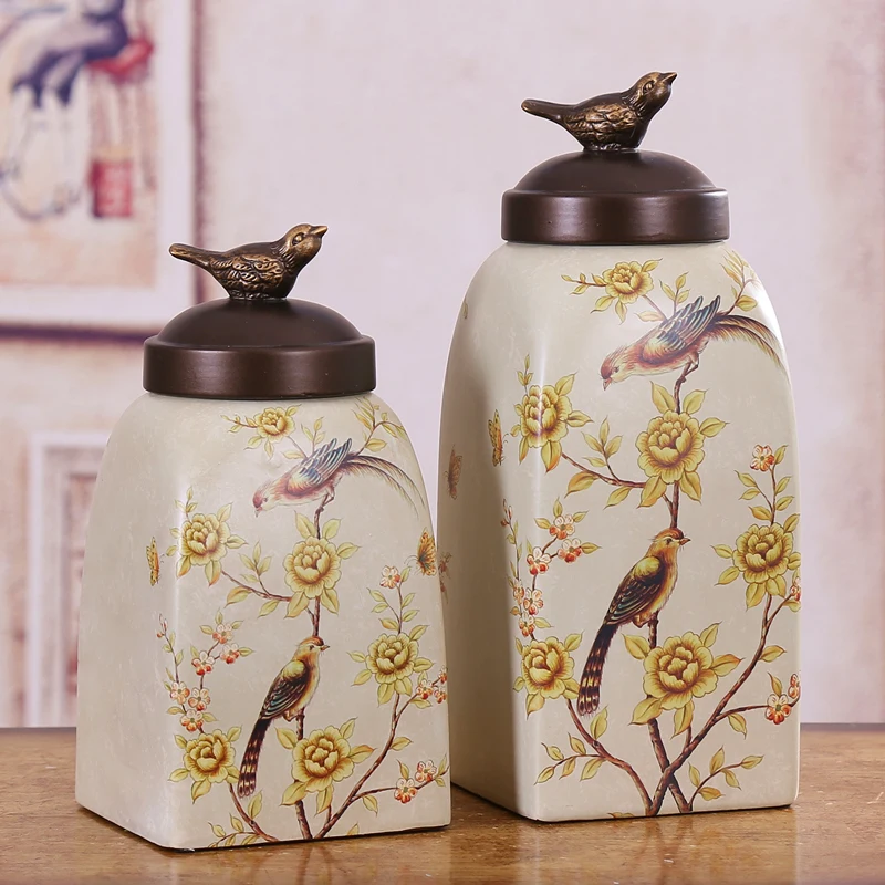 pastoral village decoration storage tank high-grade painted ceramic crafts Home Furnishing European retro ornaments
pastoral village decoration storage tank high-grade painted ceramic crafts Home Furnishing European retro ornaments