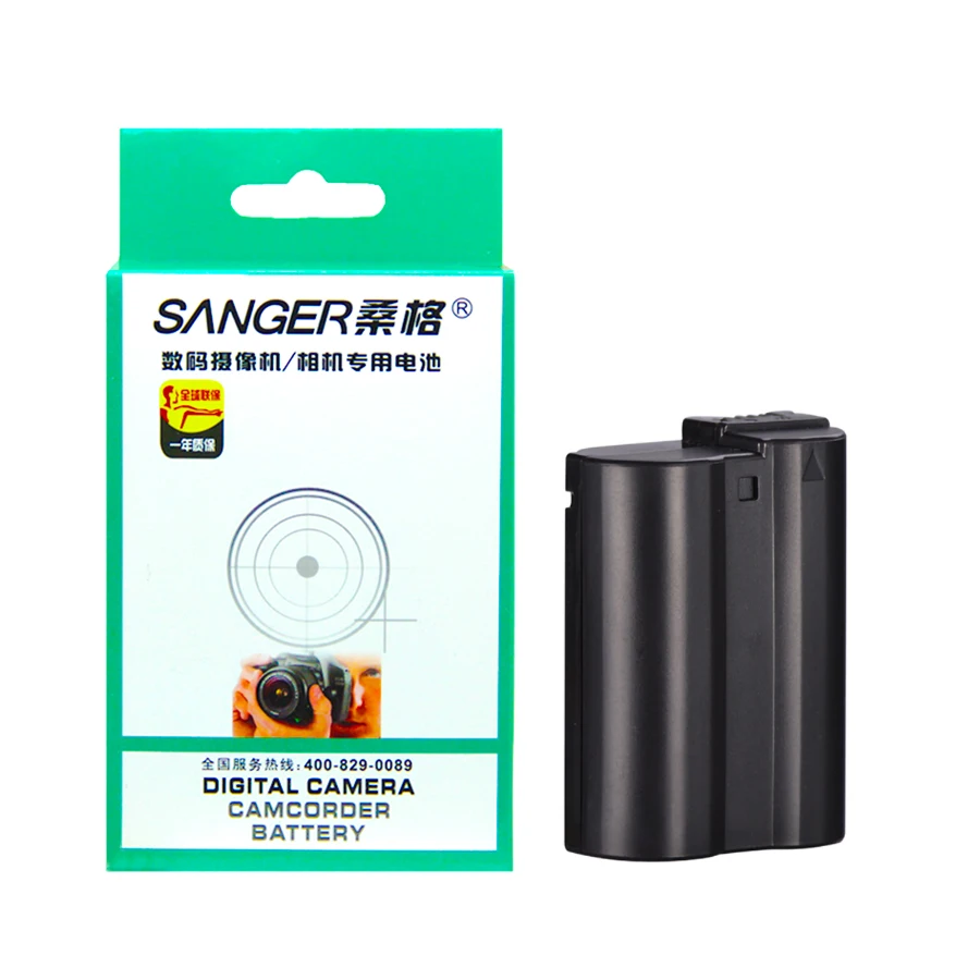 SANGER EN-EL15 ENEL15 EN EL15 Camera Battery for Nikon DSLR D600 D610 D800 D800E D810 D7000 D7100 D7200 L15 Rechargeable Battery
SANGER EN-EL15 ENEL15 EN EL15 Camera Battery for Nikon DSLR D600 D610 D800 D800E D810 D7000 D7100 D7200 L15 Rechargeable Battery