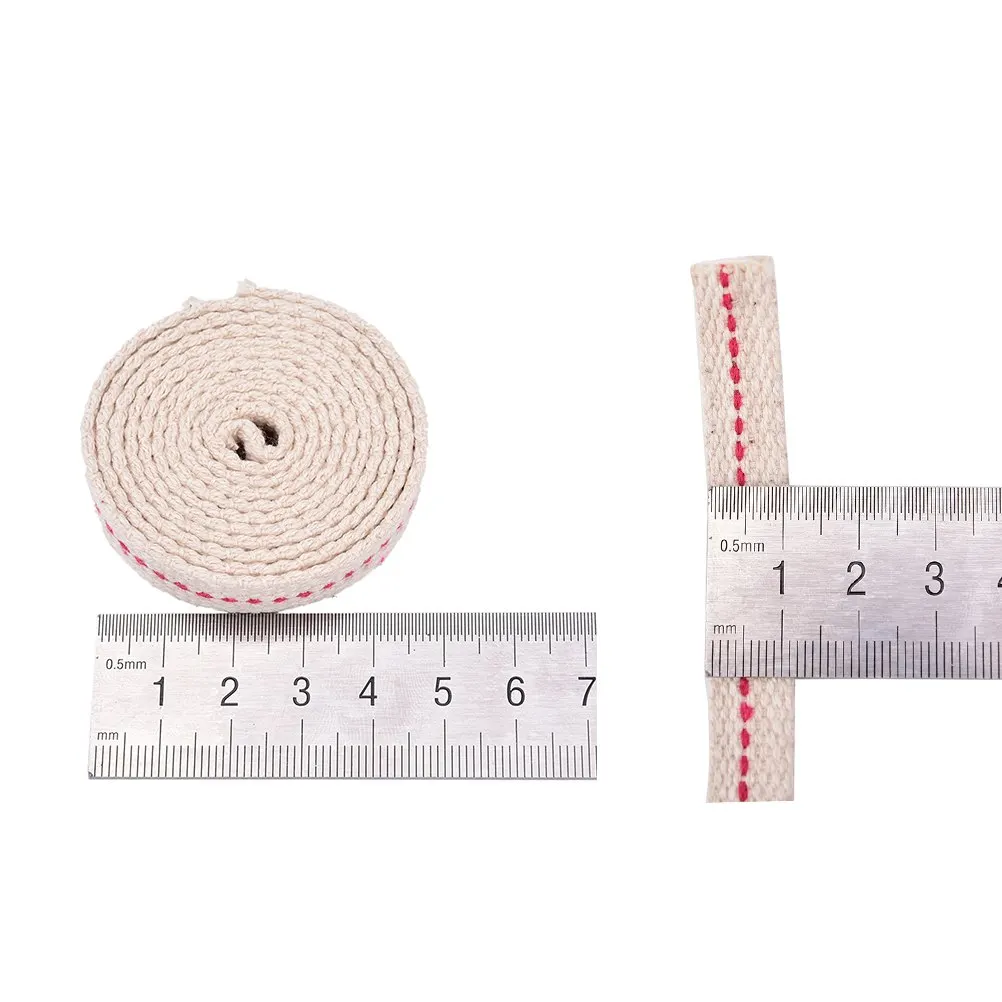New 1x100cm Strong Flat Cotton Wick Core For Kerosene Burner Stove Lighting Lantern Oil Lamp Making DIY Accessory
New 1x100cm Strong Flat Cotton Wick Core For Kerosene Burner Stove Lighting Lantern Oil Lamp Making DIY Accessory