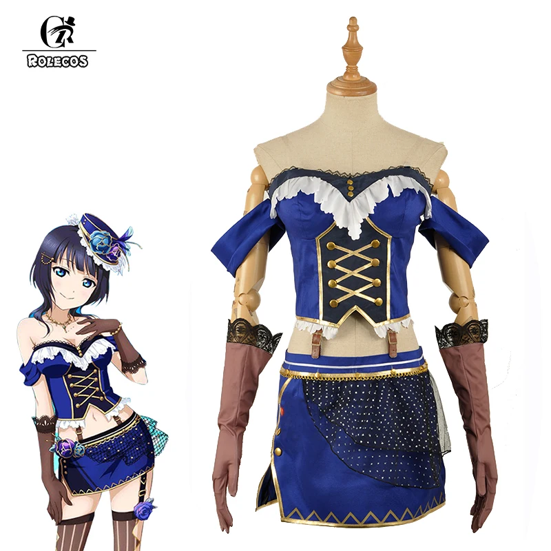 ROLECOS Anime LOVE LIVE Cosplay Costume Karin Asaka PERFECT Dream Project All Stars Sexy One Shoulder for Women Cosplay Costumes
ROLECOS Anime LOVE LIVE Cosplay Costume Karin Asaka PERFECT Dream Project All Stars Sexy One Shoulder for Women Cosplay Costumes