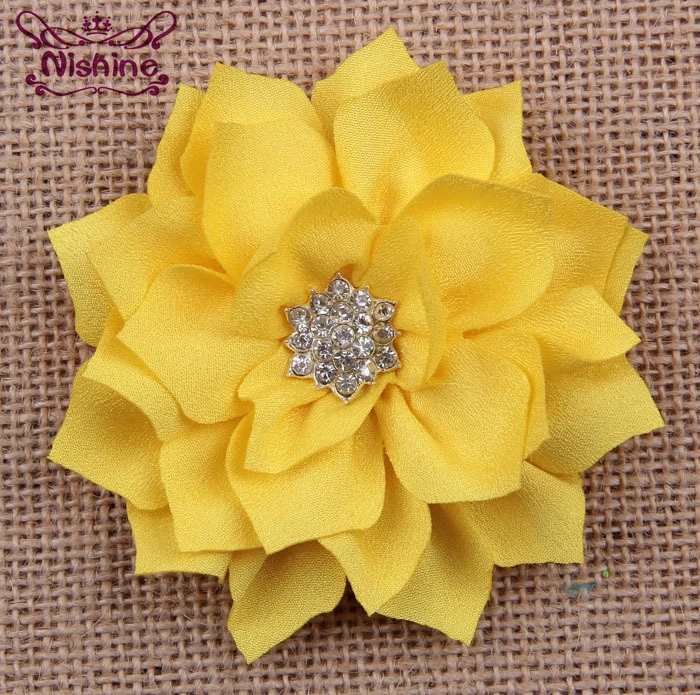 Nishine 100pcs Hot Hair Flower Flatback Lotus with Rhinestone Star Button DIY Hair Band Accessories Cap Flower Corsage Floral
Nishine 100pcs Hot Hair Flower Flatback Lotus with Rhinestone Star Button DIY Hair Band Accessories Cap Flower Corsage Floral